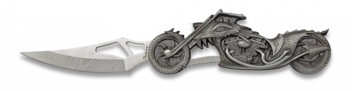 Dragon Eye Biker (light) Lock Knife