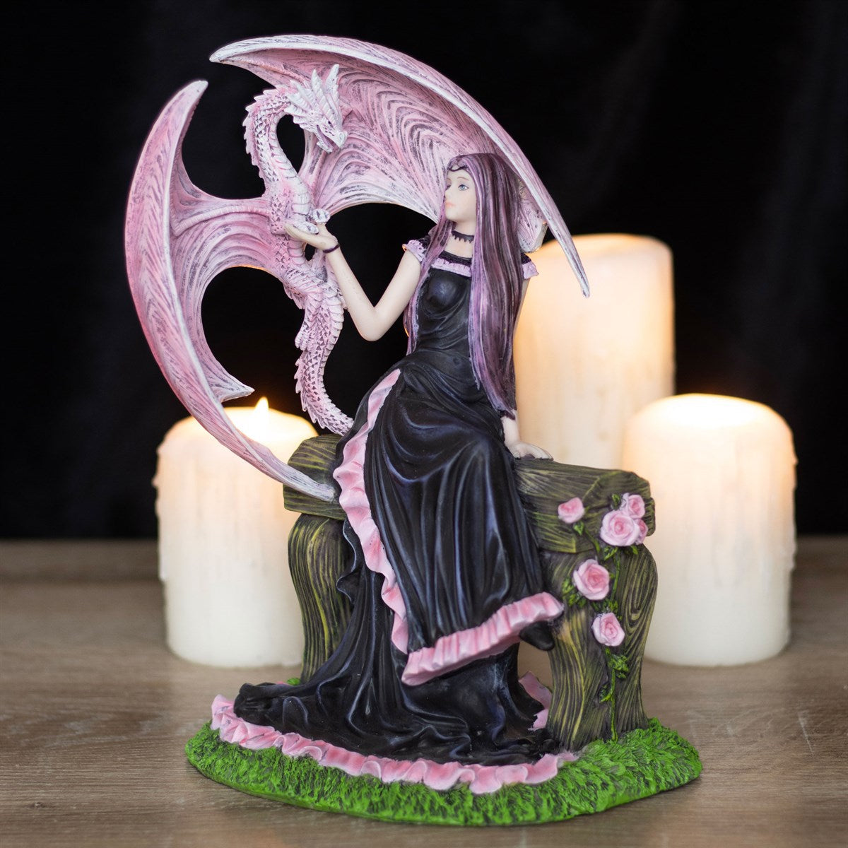 Elegant Dragon Figurine Anne Stokes