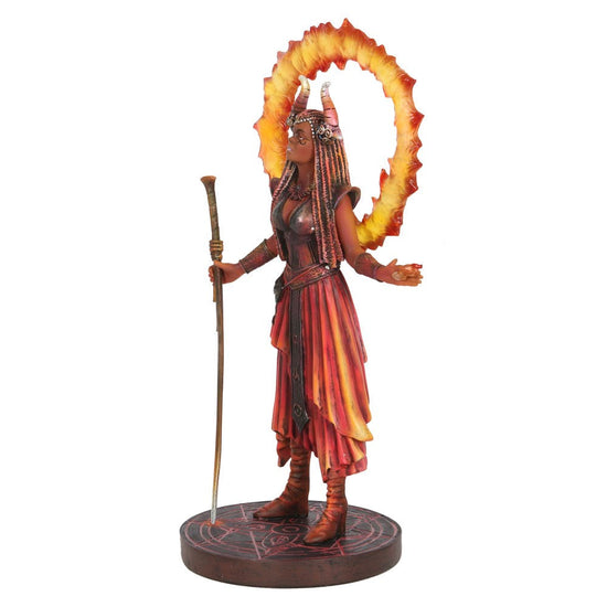 Fire Elemental Sorceress - Anne Stokes