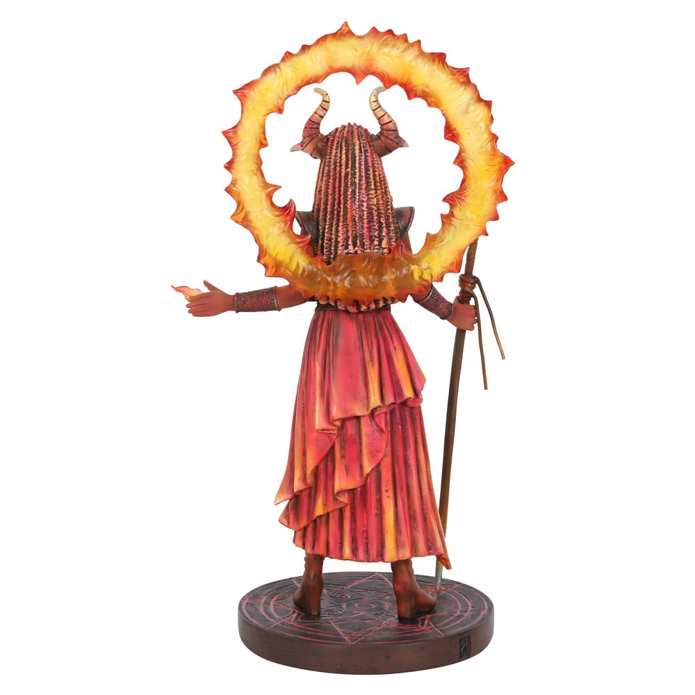 Fire Elemental Sorceress - Anne Stokes