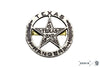 Texas Rangers circle star cut-out Metal badge