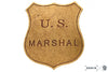 U.S Marshal Metal badge