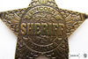 Lincoln County Sheriff Metal badge