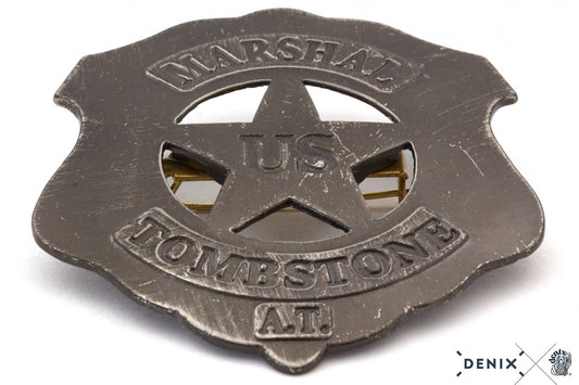 U.S Marshal Wyatt Earp Tombstone badge