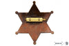 Grand County Gold Metal Sheriff Badge