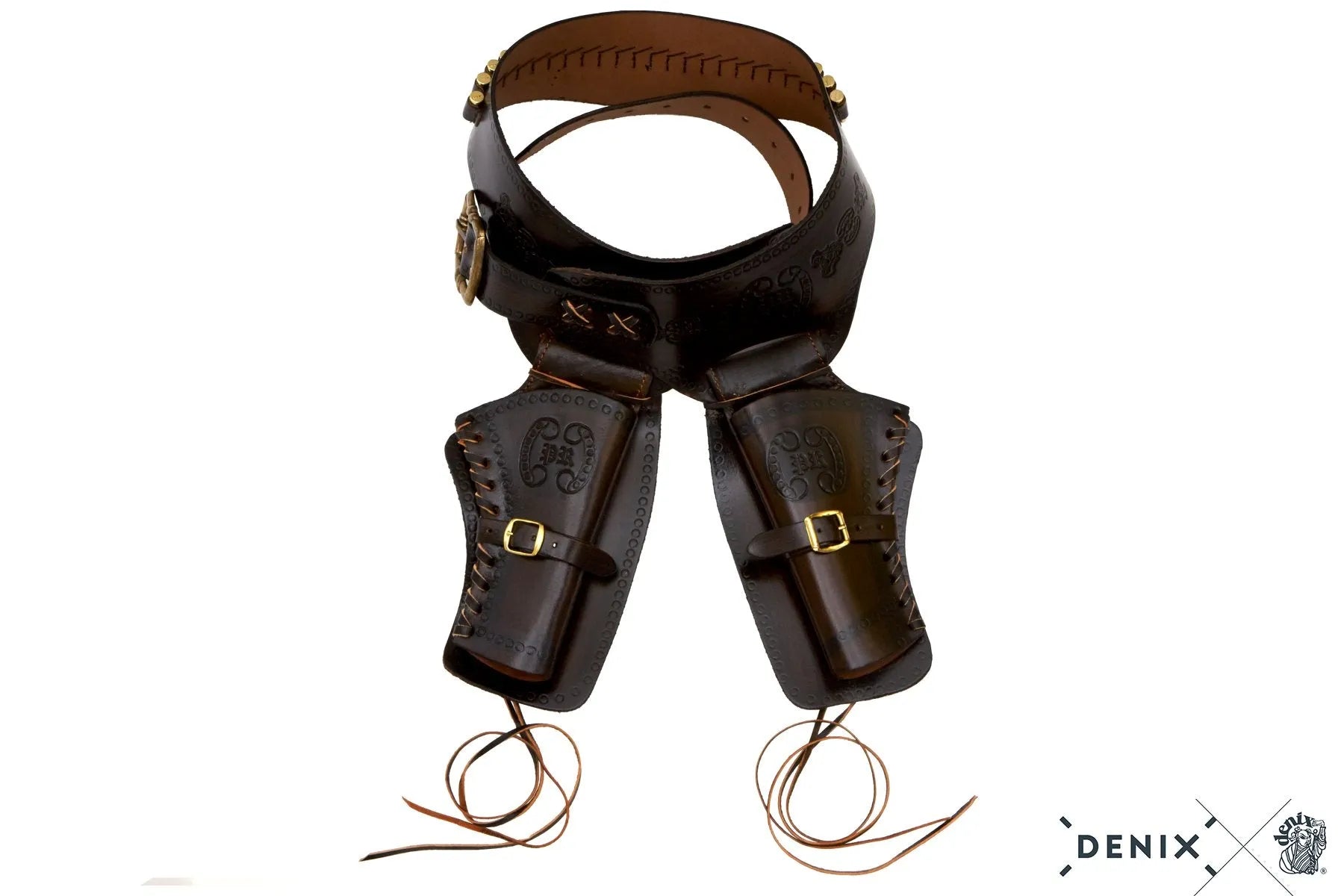 Double Leather Cartridge (Brown) Belt (AW1060)