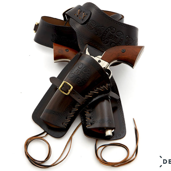 Double Leather Cartridge (Brown) Belt (AW1060)