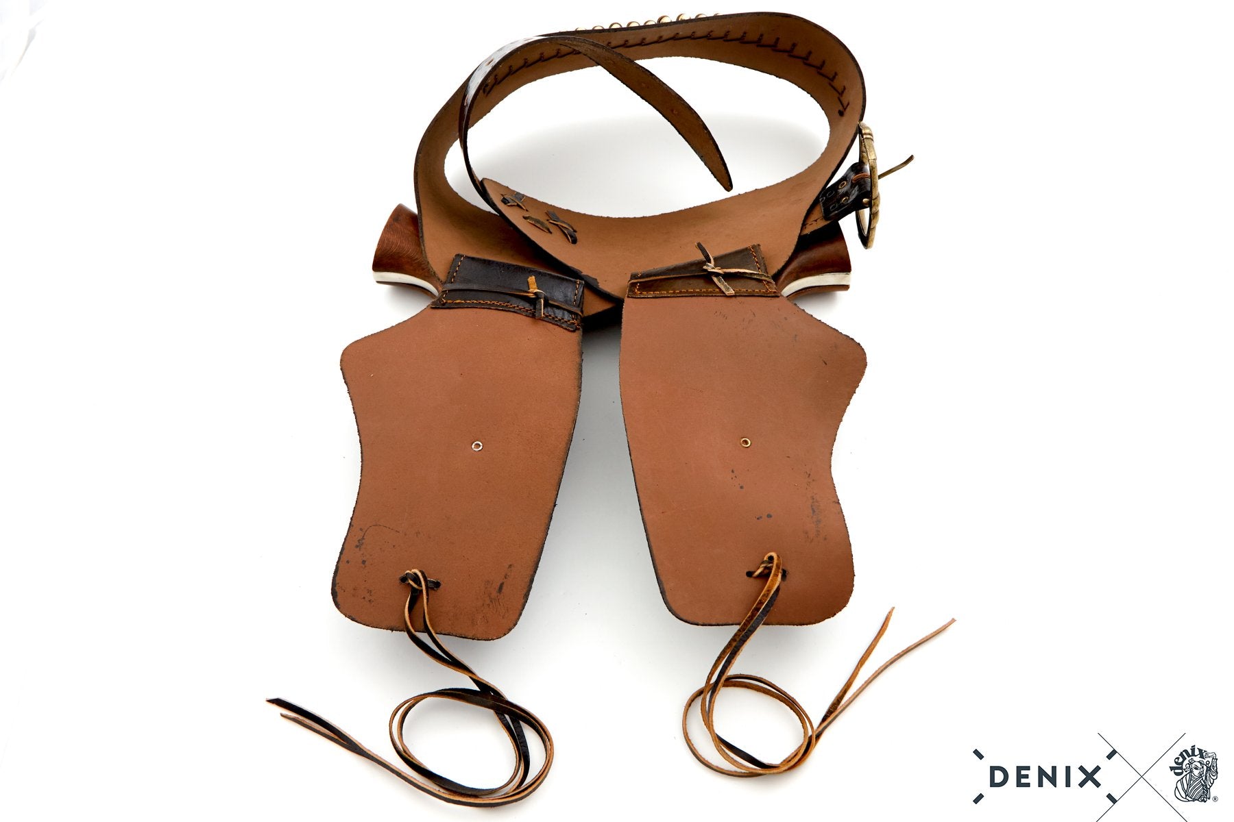 Double Leather Cartridge (Brown) Belt (AW1060)