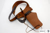 Leather Holster Cartridge Single Denix Brown Belt