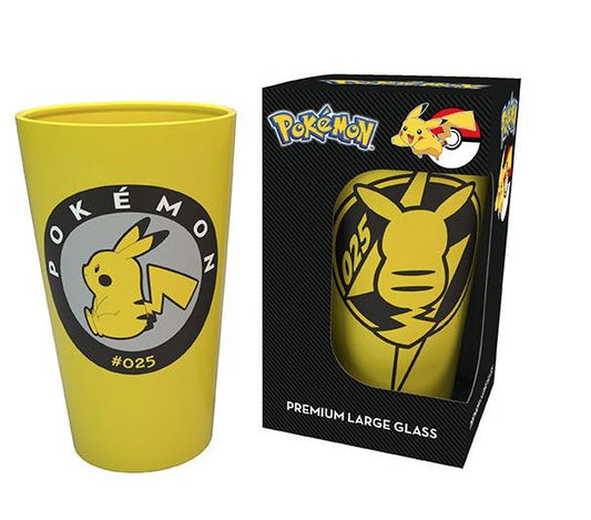 Pokemon - Large Glass - 400ml - Pikachu