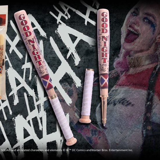 Harley Quinn Baseball Bat Pen & Book Mark