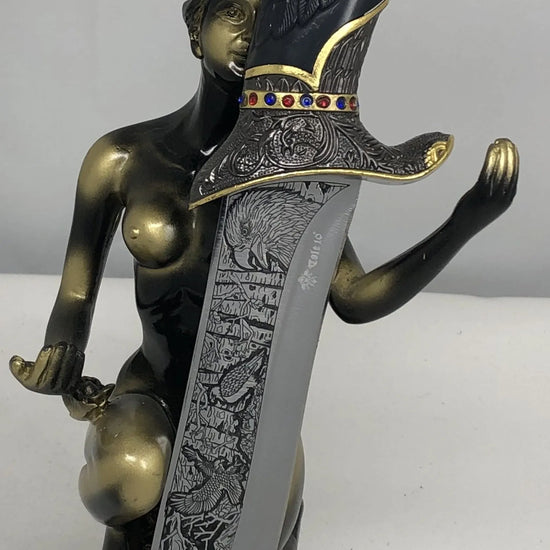 Holding The Eagle Dagger