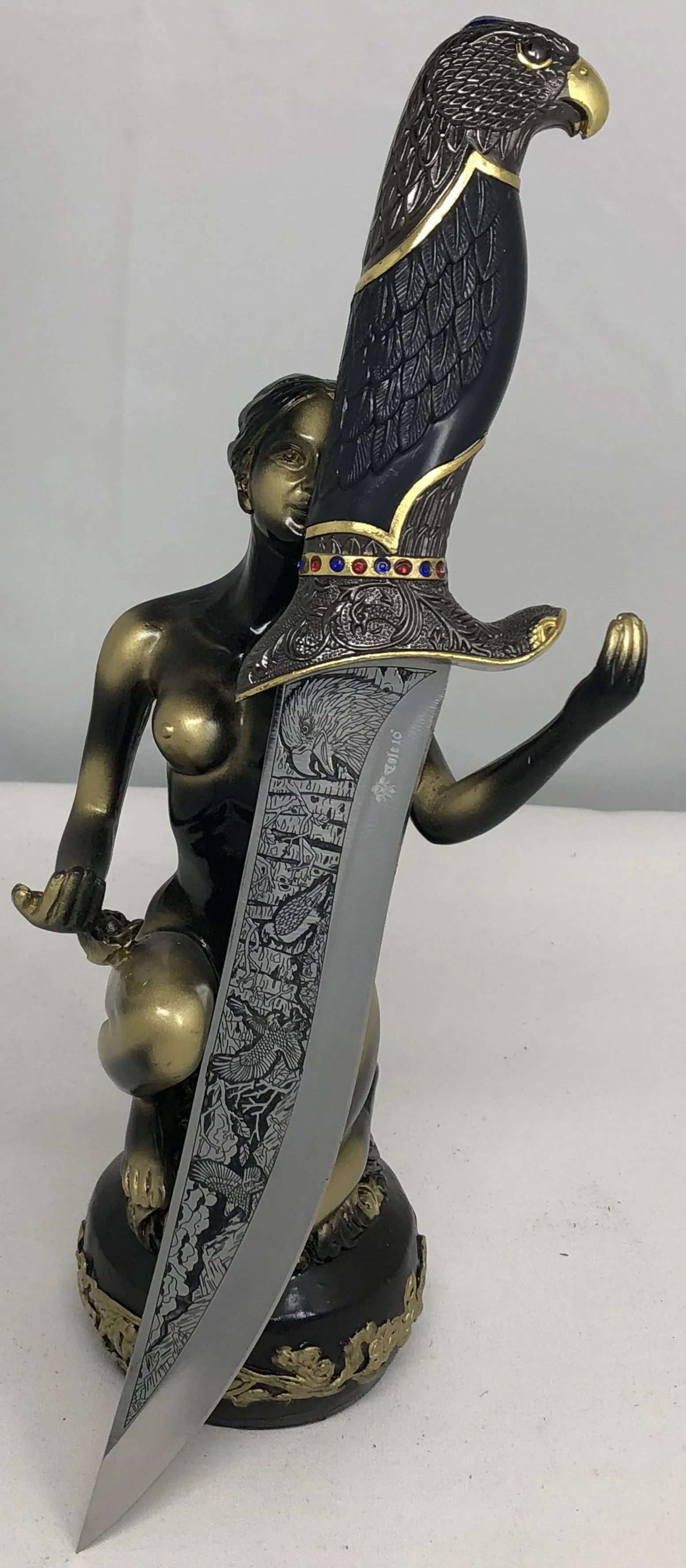 Holding The Eagle Dagger