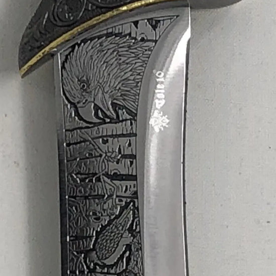 Holding The Eagle Dagger