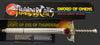 Sword Of Omens Thundercats LED Cosplay Fibreglass Sword