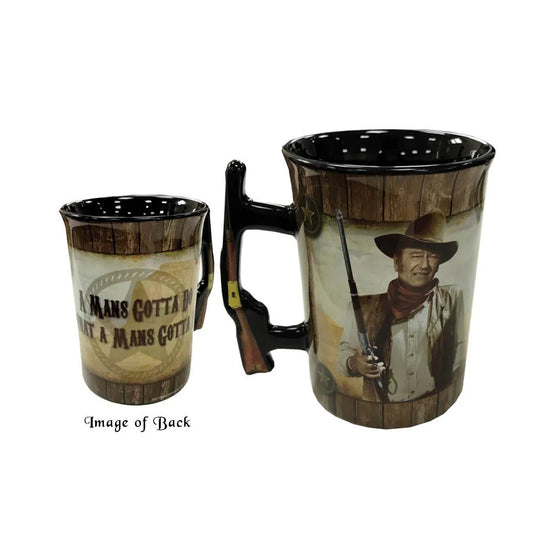John Wayne A Man's Gotta Do Mug
