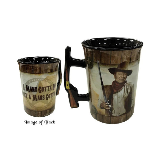 John Wayne A Man's Gotta Do Mug