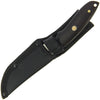 Ebony Wood Handle Fixed Blade Knife