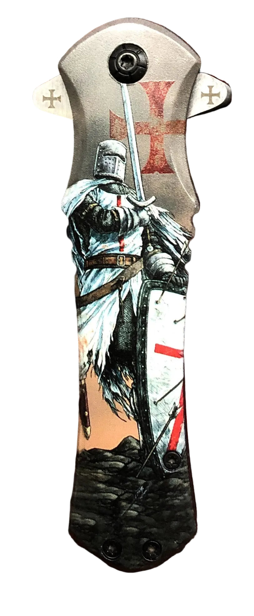 St. George Knight Lock Knife – Ancient Warrior