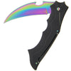 Alu Rainbow Lock Knife