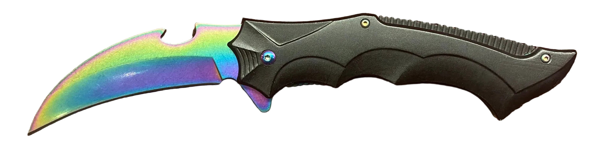 Alu Rainbow Lock Knife