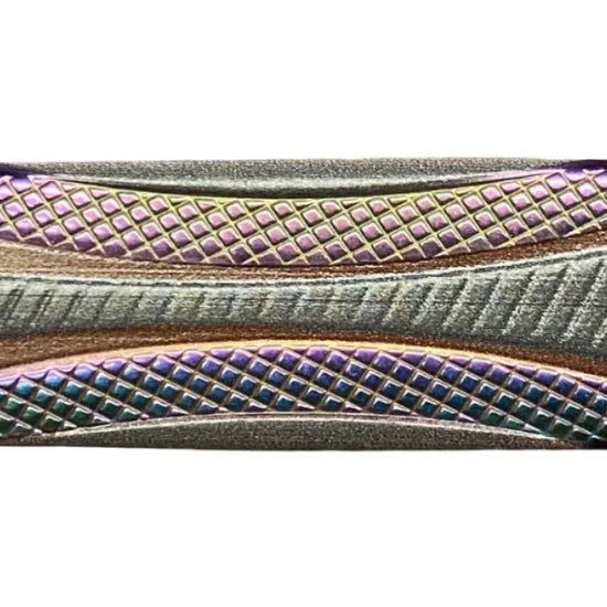 Rainbow Effect Lock Knife
