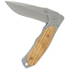 Zebra Wood Onlay Lock Knife