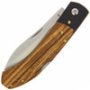 Zebrawood Pakkawood Lock Knife