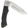 Black Pakkawood Lock Knife
