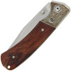 Bolseter Zebra Wood Lock Knife
