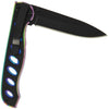 Two Tone Black Lock Knife