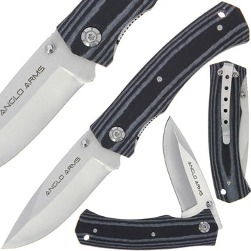 Micarta Handle Contrast Lock Knife