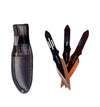 Silver Black Throwing Knives