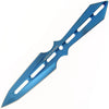 Set of 3  Black Blue Gold Throwing Knives