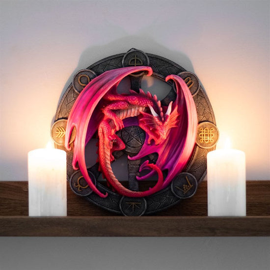 Lammas Dragon Wall Plaque Anne Stokes