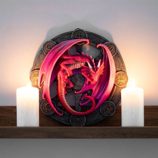 Lammas Dragon Wall Plaque Anne Stokes