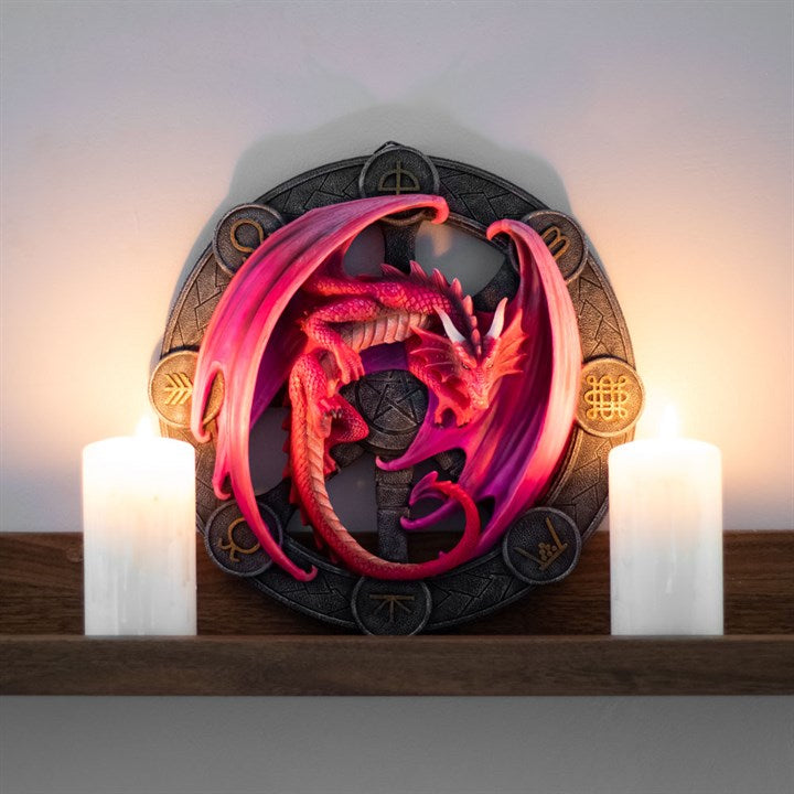 Lammas Dragon Wall Plaque Anne Stokes