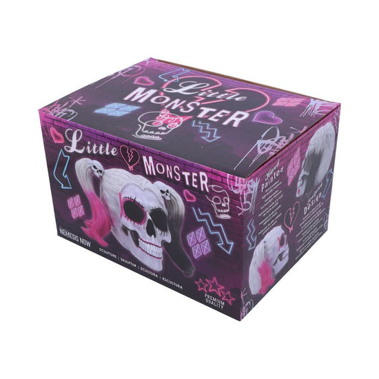 Little Monster Pigtailed Skull