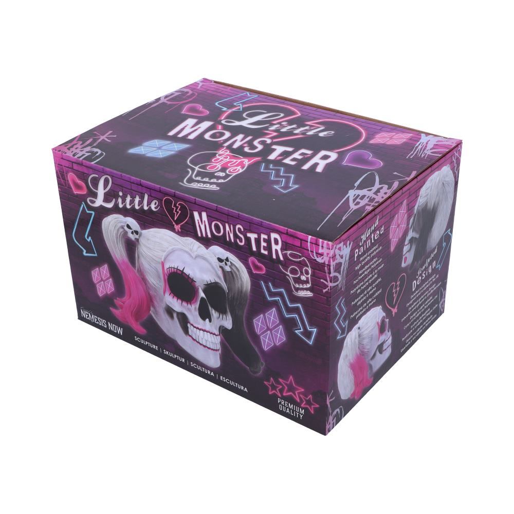 Little Monster Pigtailed Skull