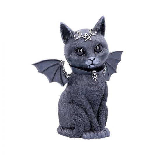 Malpuss Horned Black Cat
