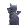 Malpuss Horned Black Cat