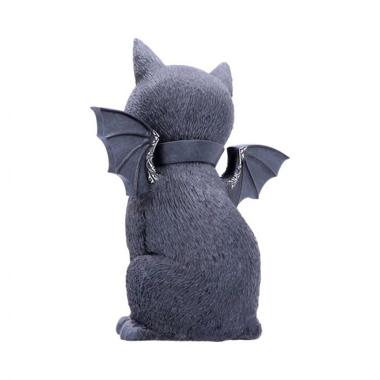 Malpuss Horned Black Cat