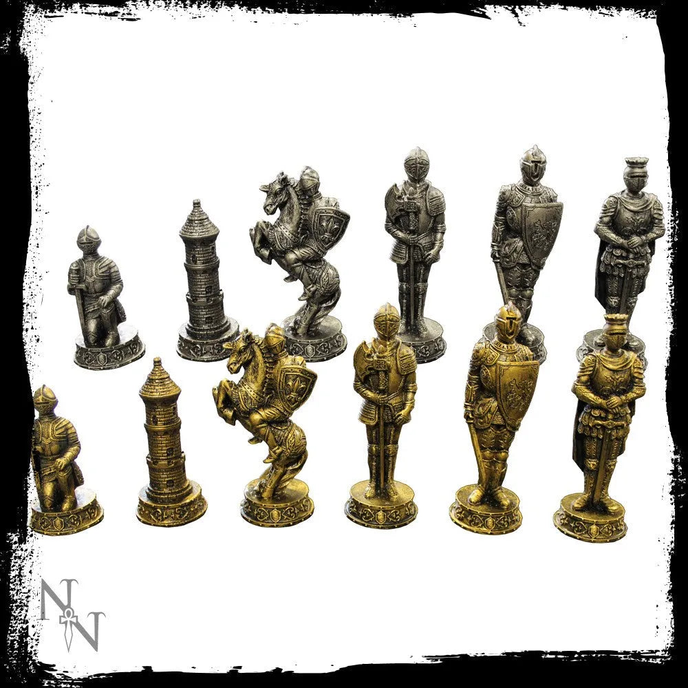 Medieval Knight Chess Set