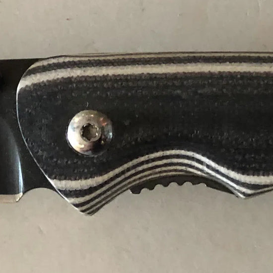 Micarta White Lock Knife