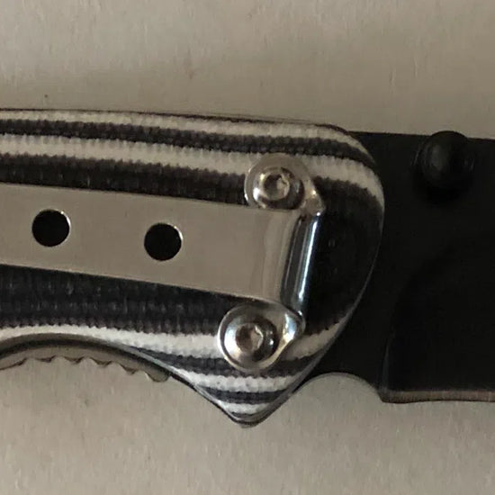 Micarta White Lock Knife