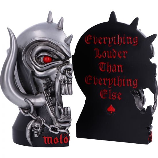 Motorhead Warpig (Snaggletooth) Bookends