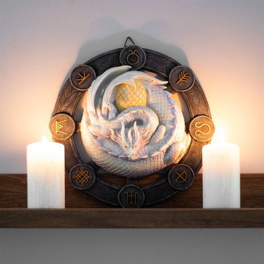 Ostara Dragon Wall Plaque Anne Stokes