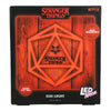 D20 Dice Stranger Things 5 Led Neon Light