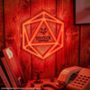 D20 Dice Stranger Things 5 Led Neon Light