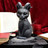 Pawzuph Horned Black Cat